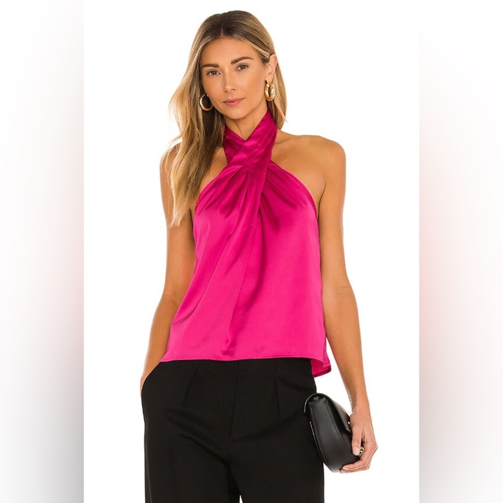 Superdown halter neck top